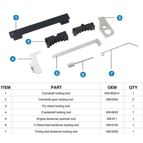 Фіксатори валів ГРМ Opel 1.6/1.8 Rewolt (T34460PL) Фіксатори валів ГРМ Opel 1.6/1.8 Rewolt (T34460PL)