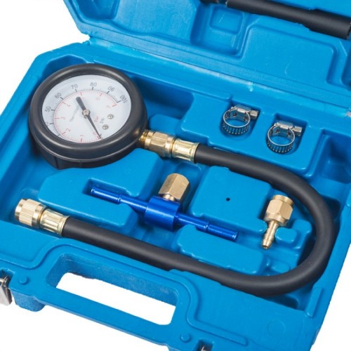 Манометр для вимірювання тиску палива в інжекторних магістралях Rewolt (T7003) Манометр для вимірювання тиску палива в інжекторних магістралях Rewolt (T7003)