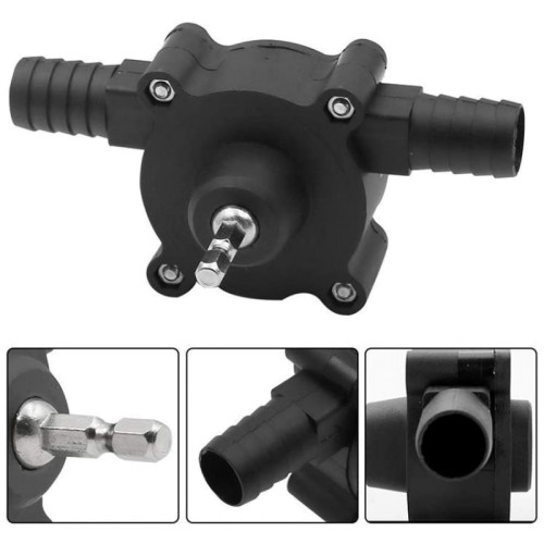 Насос на дрель для перекачки дизельного топлива, воды Rewolt SL015