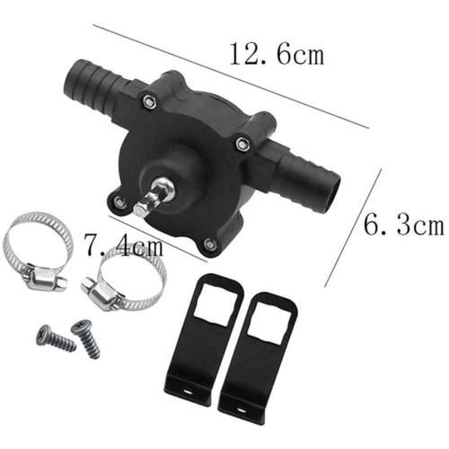 Насос на дрель для перекачки дизельного топлива, воды Rewolt SL015
