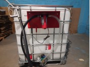 Комплект для перекачування палива на базі єврокубу (RE SL012-1-24V) Комплект для перекачування палива на базі єврокубу (RE SL012-1-24V)