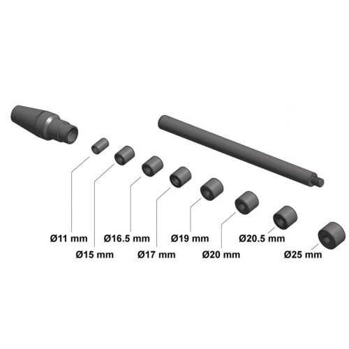 Набір для центрування диска зчеплення 10 ін. Rewolt (T8810)
