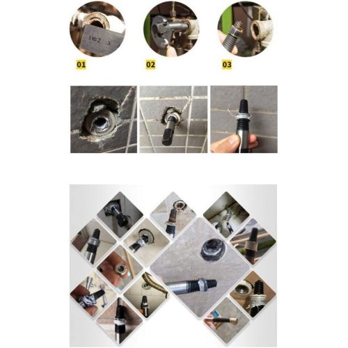 Набір екстракторів 8 ін. Rewolt (T2044)