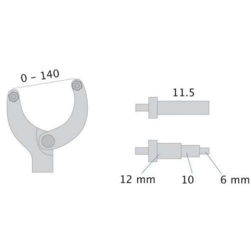 Ключ-захоплення ремінних шківів з регулюванням відстані REWOLT T7043VAG Ключ-захоплення ремінних шківів з регулюванням відстані REWOLT T7043VAG