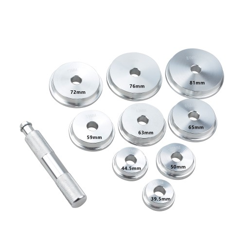 Набір оправок для запресування сальникових підшипників 10 ін. REWOLT T2038