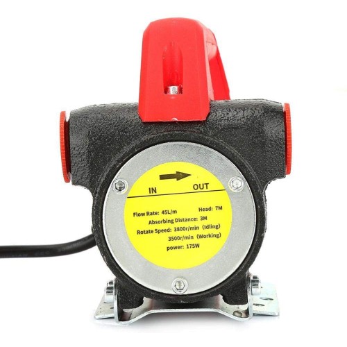 Помповий насос REWOLT для перекачування дизеля 24в 50л/хв RE SL001-24V